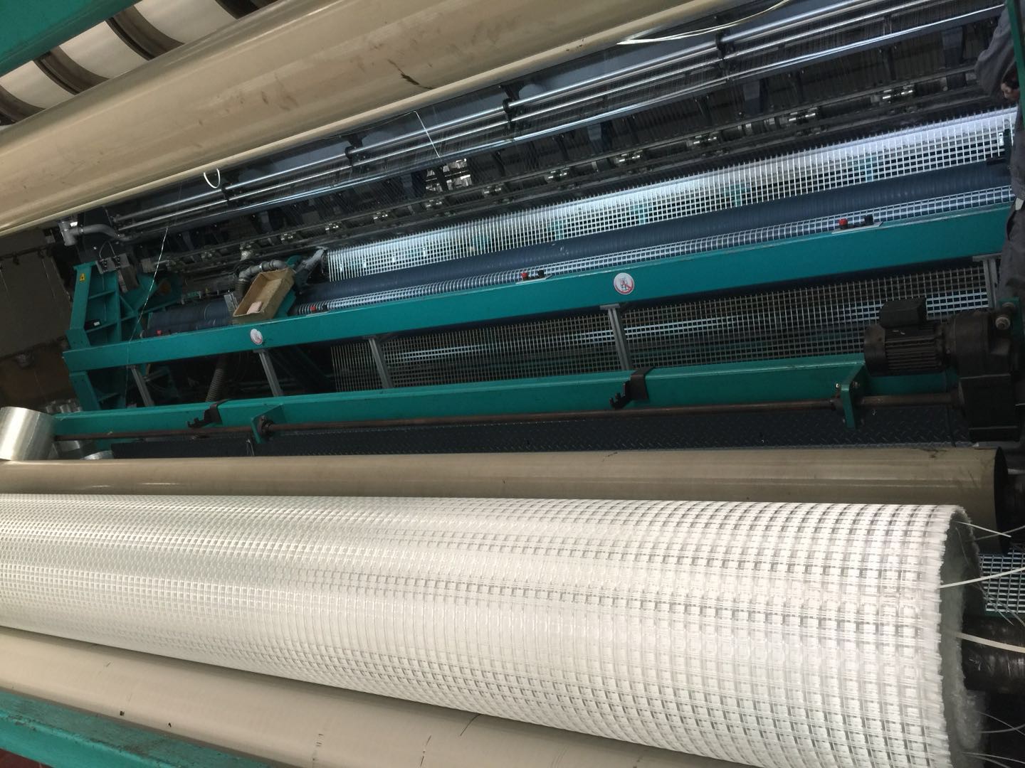 Biaxial Plastic Geogrid workshop work Biaxial Plastic Geogrid workshop work